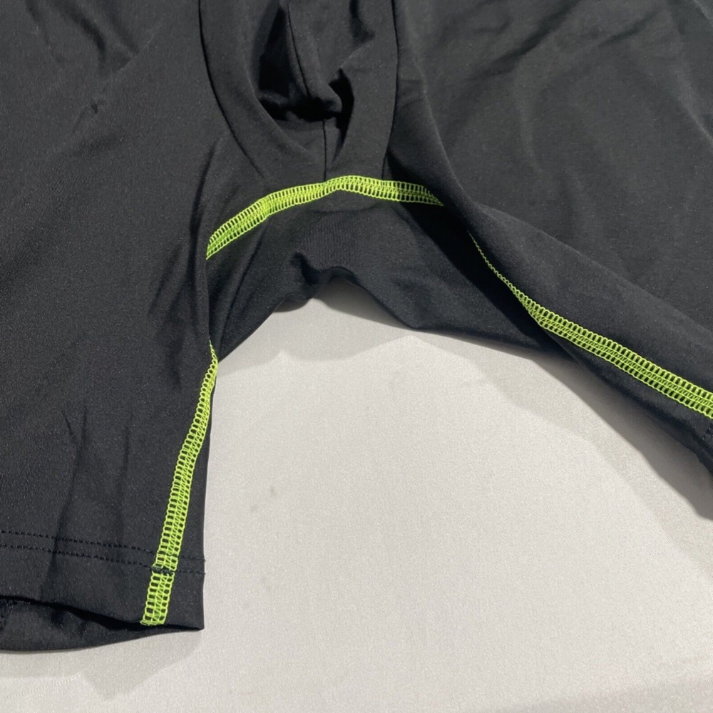 NIB $30 2(X)IST [ Medium ] Sliq Micro Sliq Long Leg Boxer Brief in‎ Black Green - Picture 10 of 16